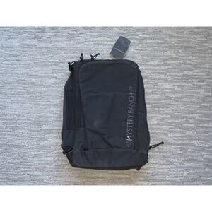 New In Pkg MYSTERY RANCH Black Waxed Canvas Mission Rover 30 Backpack